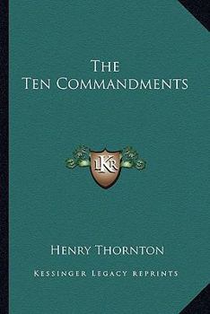 Paperback The Ten Commandments Book