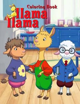 Paperback Llama Llama Coloring Book