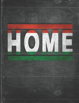 Home: Hungary Flag Personalized Retro Gift for Hungarian Retired Coworker Friend Party  Undated Planner Daily Weekly Monthly Calendar Organizer Journal