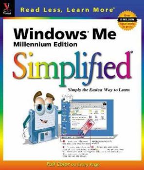 Paperback Windows Me Simplified (Visual Read Less, Learn More) Book