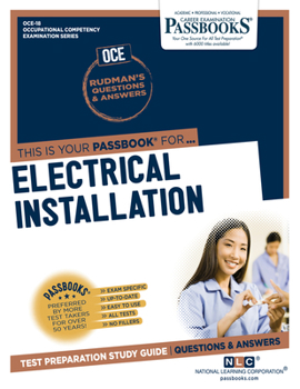 Paperback Electrical Installation (Oce-18): Passbooks Study Guide Volume 18 Book