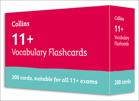 Card Book 11+ Vocabulary Flashcards Book