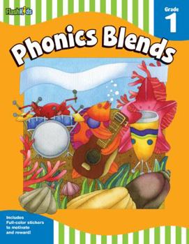 Paperback Phonics Blends: Grade 1 (Flash Skills) Book