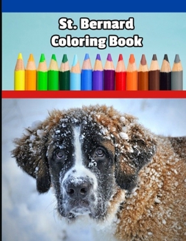 Paperback St. Bernard Coloring Book