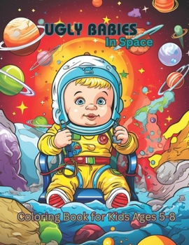 Paperback Ugly Babies In Space: Coloring Book for Kids Ages 5-8 Book