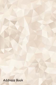 Paperback Address Book: For Contacts, Addresses, Phone, Email, Note, Emergency Contacts, Alphabetical Index with Crystal Textured Book