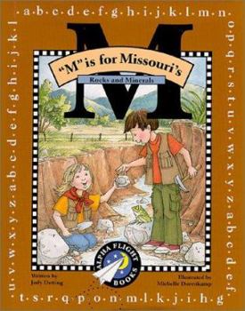 Hardcover "M" is for Missouri's Rocks and Minerals Book