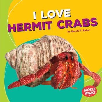 Library Binding I Love Hermit Crabs Book