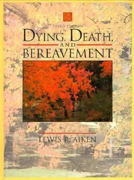 Hardcover Dying, Death and Bereavement, Revised Book