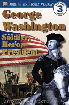 Paperback DK Readers L3: George Washington: Soldier, Hero, President Book