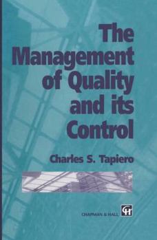 Paperback The Management of Quality and Its Control Book