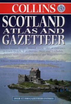 Hardcover Scotland atlas and gazetteer Book
