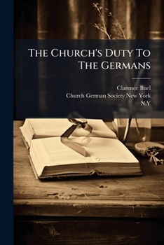 Paperback The Church's Duty To The Germans: A Sermon Book