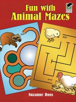 Paperback Fun with Animal Mazes Book