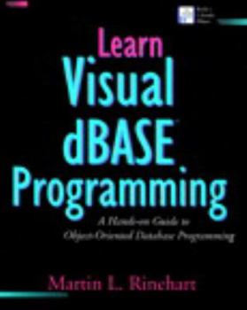 Paperback Learn Visual Dbasic Programming: A Hands-On Guide to Object Oriented Database Programming Book