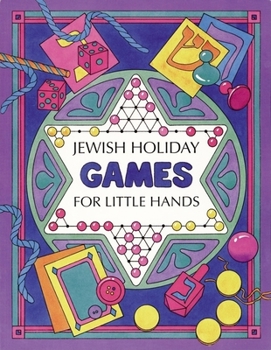 Paperback Jewish Holiday Games for Little Hands Book