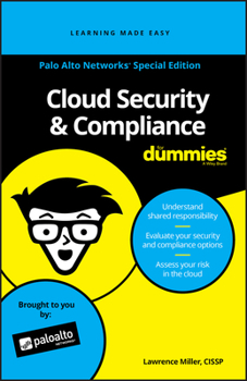 Paperback Cloud Security & Compliance for Dummies, Palo Alto Networks Special Edition (Custom) Book