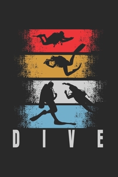 Paperback Dive: Notebook / Diary / Organizer / 120 lined pages / 6x9 inch Book