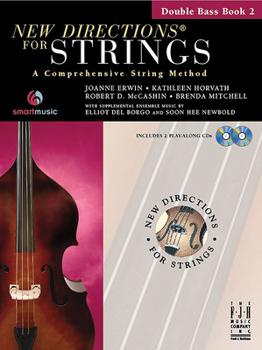 Paperback New Directions(r) for Strings, Double Bass Book 2 Book