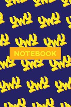 Paperback Notebook: Uwu Cuteness Overload Yellow Orange Typography Meme Book