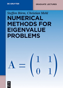 Hardcover Numerical Methods for Eigenvalue Problems Book