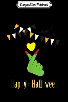 Composition Notebook: Happy Halloween Korean Love Sign K Pop Lovers K Drama Fan  Journal/Notebook Blank Lined Ruled 6x9 100 Pages