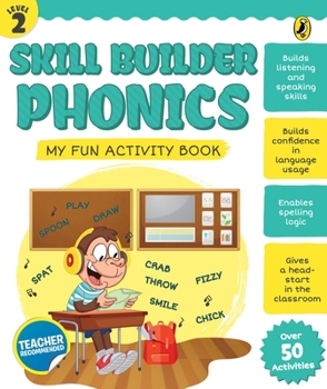 Paperback Skill Builder Phonics Level 2 Book