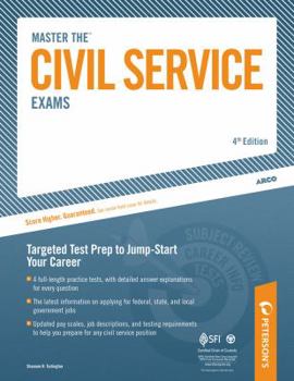 Paperback Master the Civil Service Exams Book
