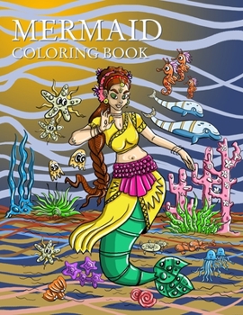 Paperback Mermaid Coloring Book