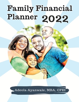 Paperback Family Financial Planner 2022 [Large Print] Book