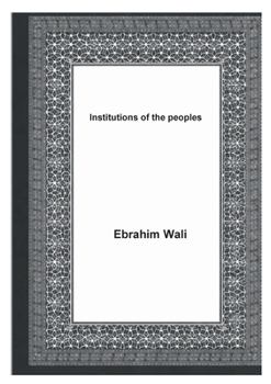Paperback Institutions of the peoples Book