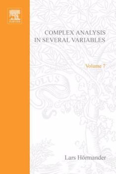 Hardcover Introduction to Complex Analysis in Several Variables (Mathematical Library, Vol 7) Book