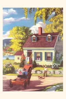 Paperback Vintage Journal Welcome Home Book