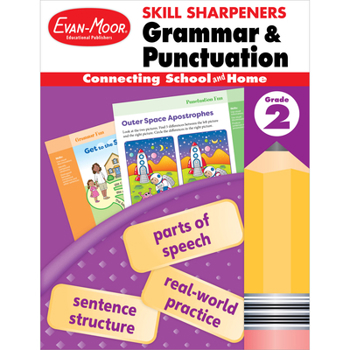 Paperback Skill Sharpeners: Grammar & Punctuation, Grade 2 Workbook Book