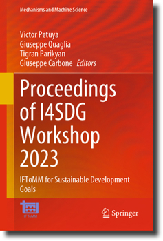 Hardcover Proceedings of I4sdg Workshop 2023: Iftomm for Sustainable Development Goals Book