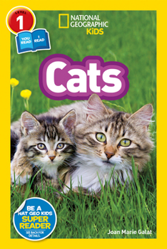 Paperback National Geographic Readers: Cats (Level 1 Coreader) Book