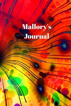 Mallory's Journal: Personalized Lined Journal for Mallory Diary Notebook 100 Pages, 6" x 9" (15.24 x 22.86 cm), Durable Soft Cover