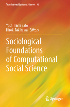 Paperback Sociological Foundations of Computational Social Science Book