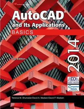 Hardcover AutoCAD and Its Applications Basics 2014 Book