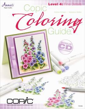 Paperback Copic Coloring Guide Level 4: Fine Details Book