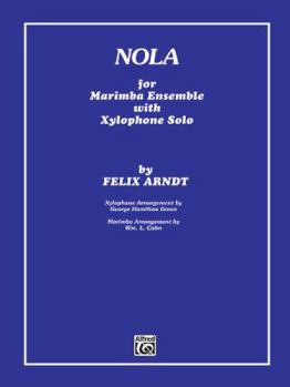 Paperback Nola: For Marimba Ensemble with Xylophone Solo (5 Players), Parts Book