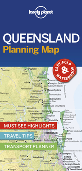 Map Lonely Planet Queensland Planning Map Book