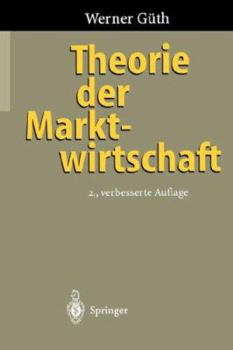 Paperback Theorie Der Marktwirtschaft [German] Book