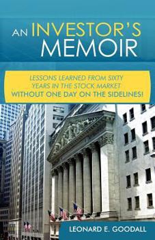 Paperback An Investor's Memoir Book