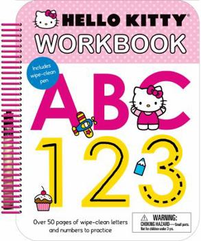 Paperback Hello Kitty: Wipe Clean Workbook ABC, 123 Book