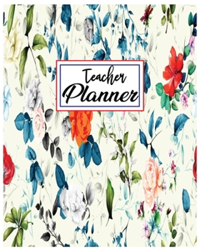 Paperback Teacher Planner: Lesson Planner 2020 for Teachers With Daily, Weekly and Monthly Lesson Planner. Book