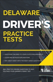 Paperback Delaware Driver's Practice Tests Book