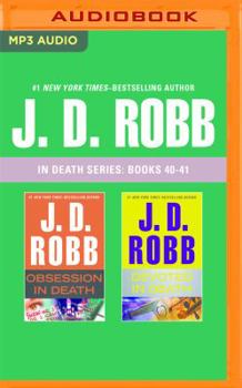MP3 CD J. D. Robb: In Death Series, Books 40-41: Obsession in Death, Devoted in Death Book