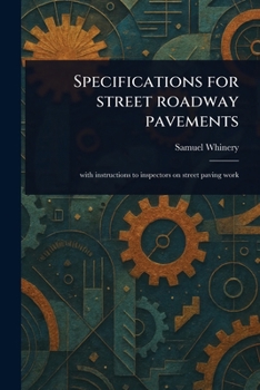 Paperback Specifications for Street Roadway Pavements Book