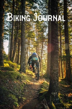 Paperback Biking Journal: Lined Notebook/Journal/Log Book